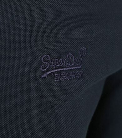 Superdry Polo Destroyed Navy M1110439A-98T kopen