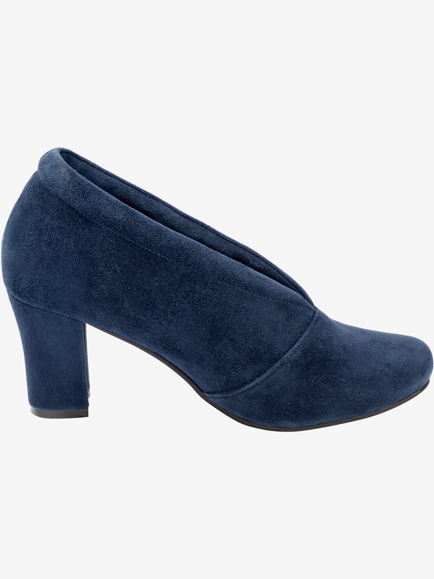 Escarpins cuir velours chèvre doux