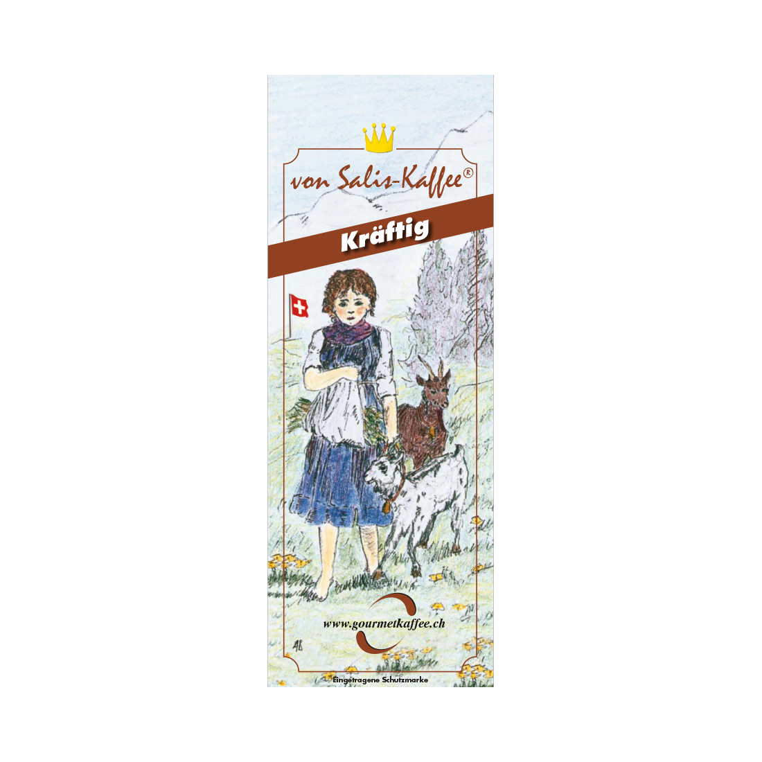 von Salis Kaffee Kräftig 1 kg Bohnen