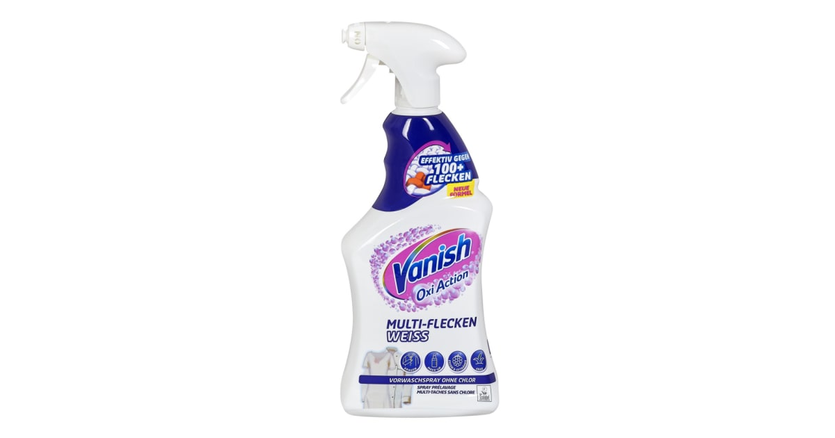 Vanish Oxi Action Vorwaschspray Weiß