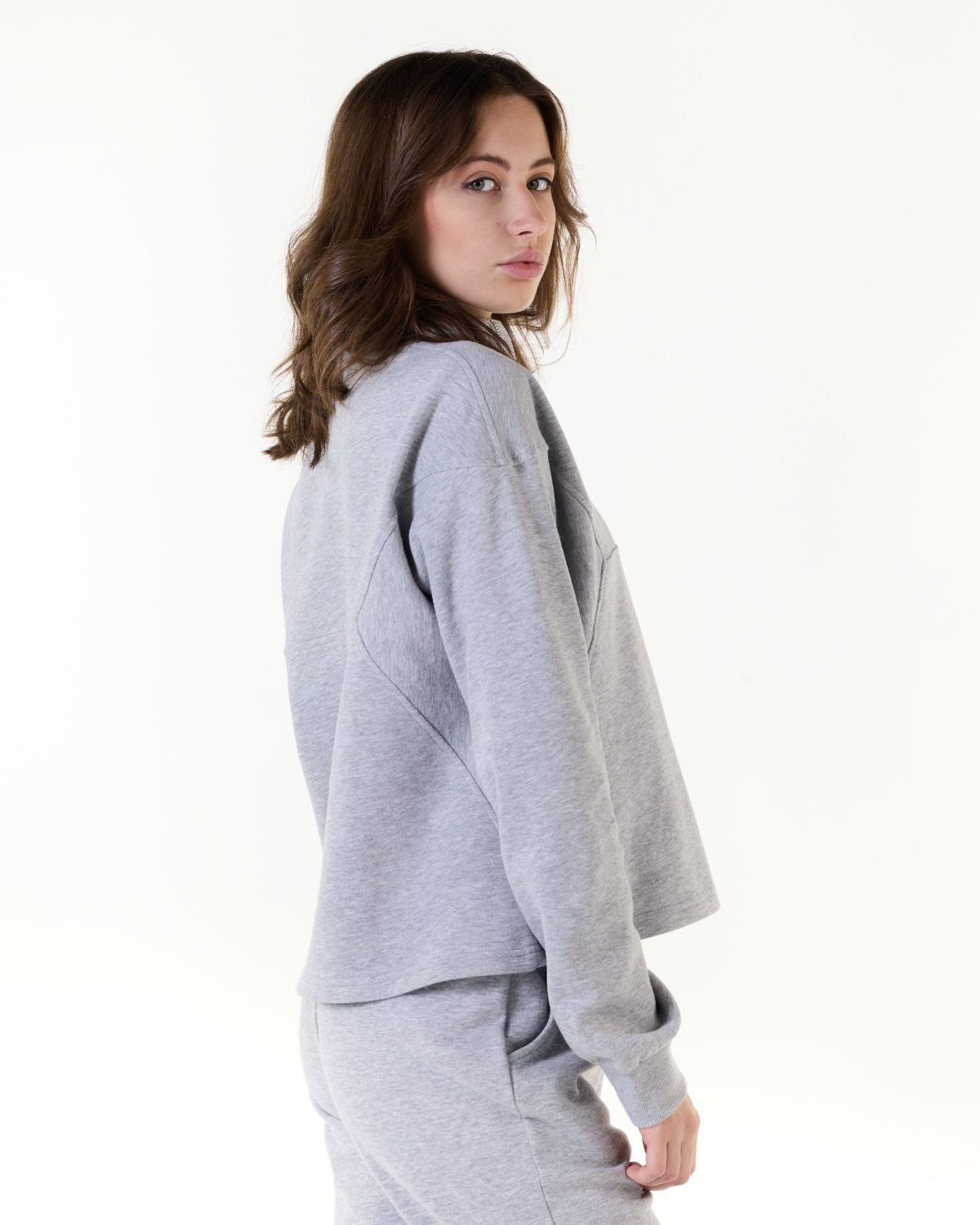 Bumpro BP 1\2 Zip Sweater Grey Marl