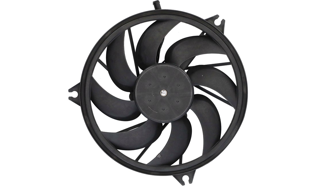 Ventilator, motorkøling