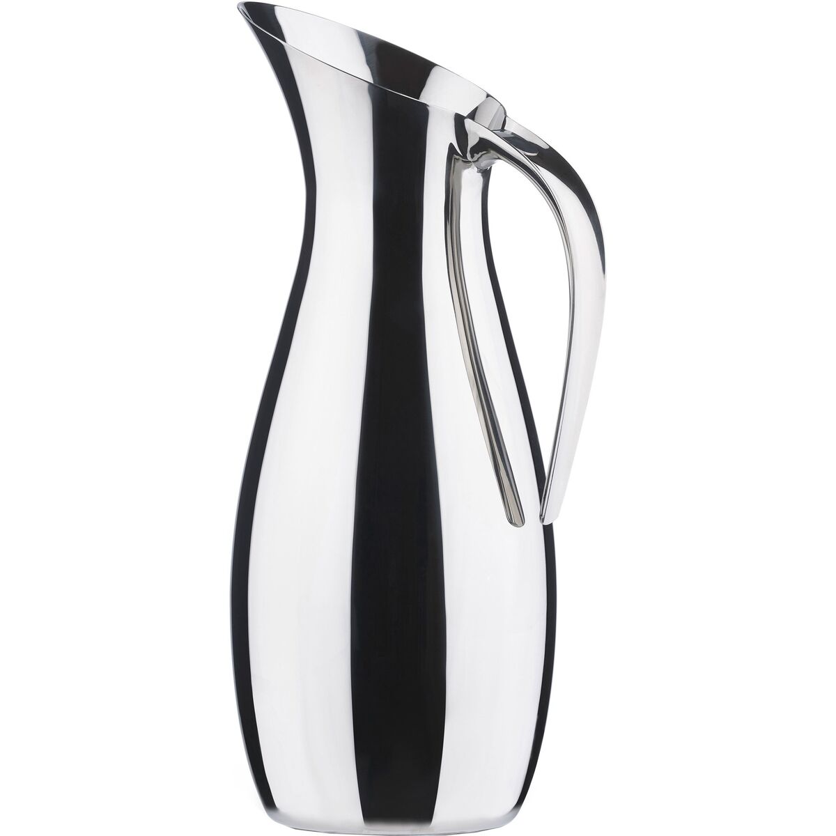 Kanne Rocks, polert stål, 1,7 liter
