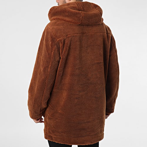 Manteau Capuche Marron
