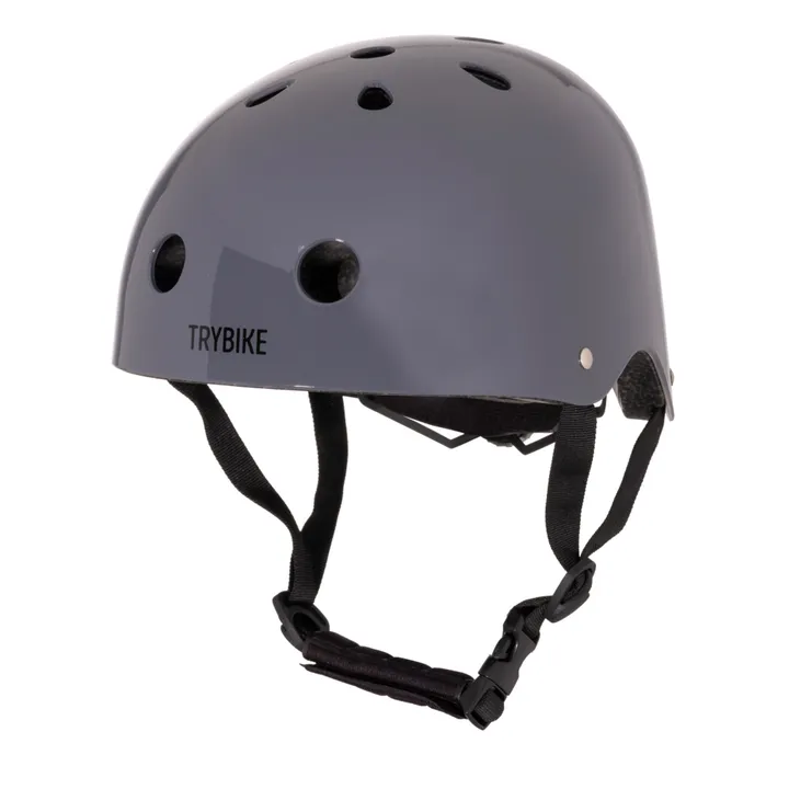 Trybike Casque de vélo | Gris anthracite