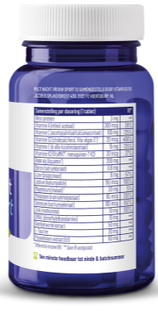 Vitakruid Multi Nacht Vrouw Sport Tabletten 30TB