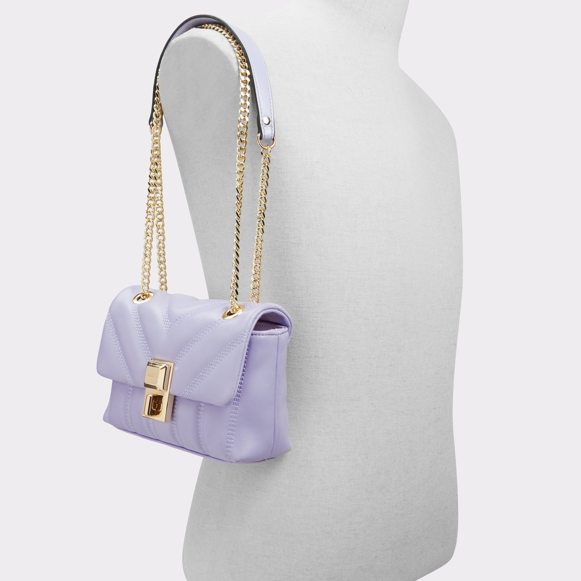 Rhilii Light Purple Women Crossbody Bags