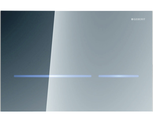 GEBERIT Sigma 80 bedieningsplaat, glanzend wit / drukknop, glanzend wit 116.090.SM.6