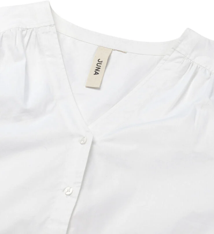 Juna Soft Adele shirt Hvid