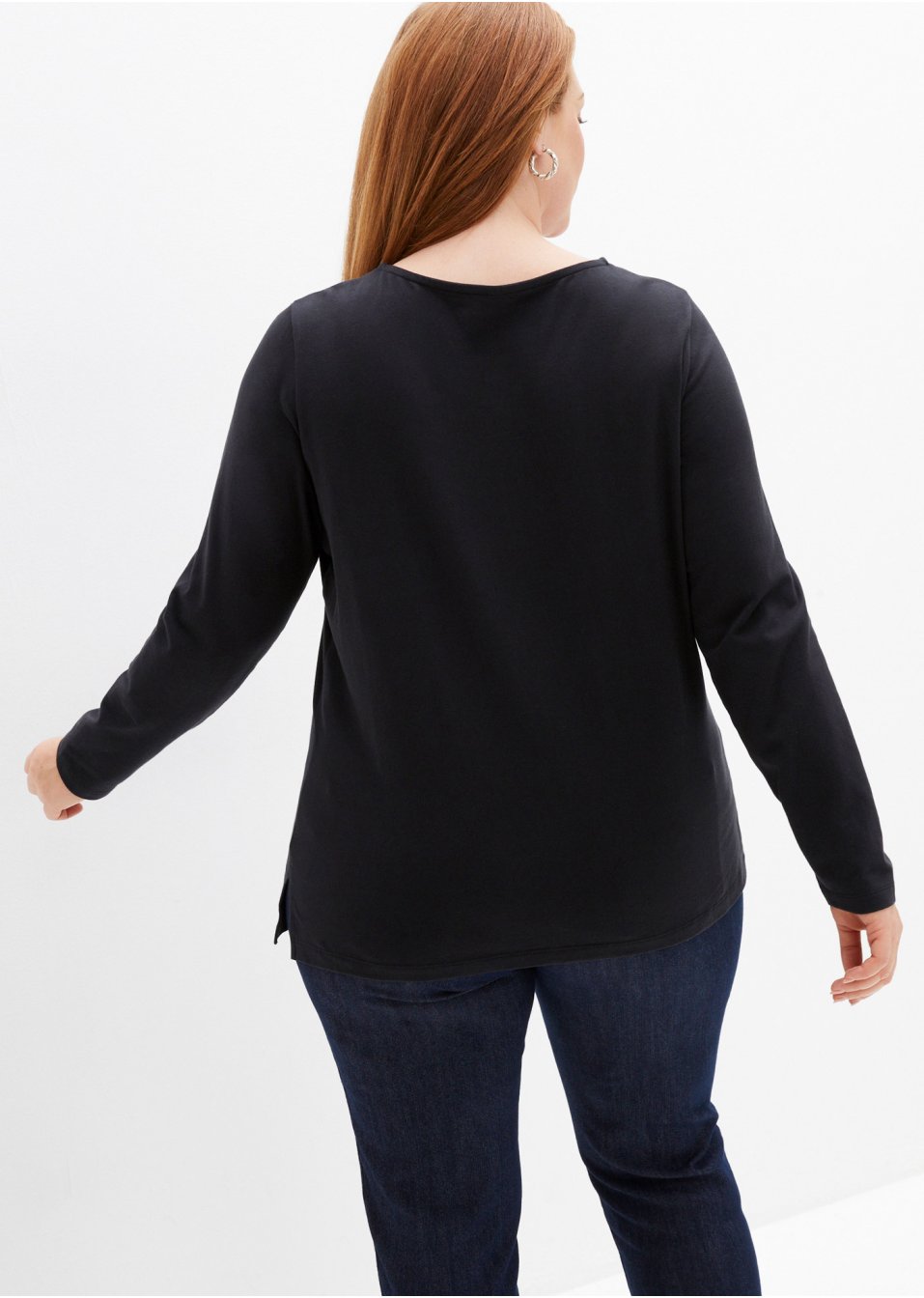 T-shirt avec imprimé ornemental et strass
