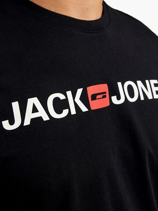 JACK & JONES T-Shirt Schwarz