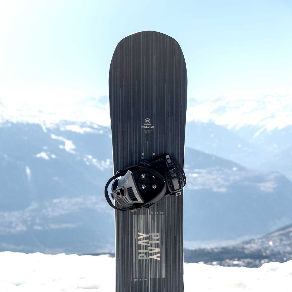 Nidecker PLAY - Snowboard all mountain Homme grey/black