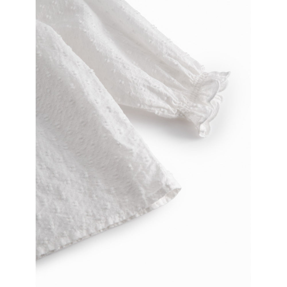 Køb MarMar Fine Dobby White Tia Bluse