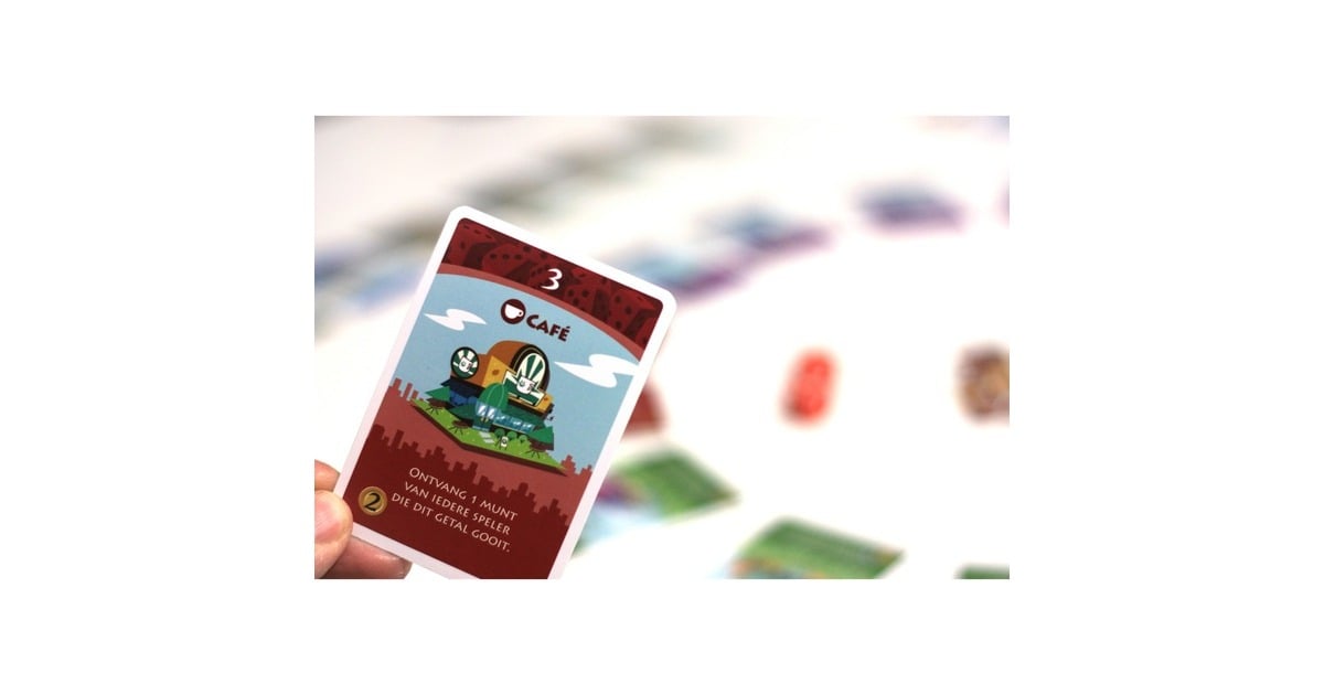 White Goblin GamesMachi Koro Dobbelspel  (Nederlands, 2 - 5 spelers, 40 minuten, Vanaf 7 jaar)