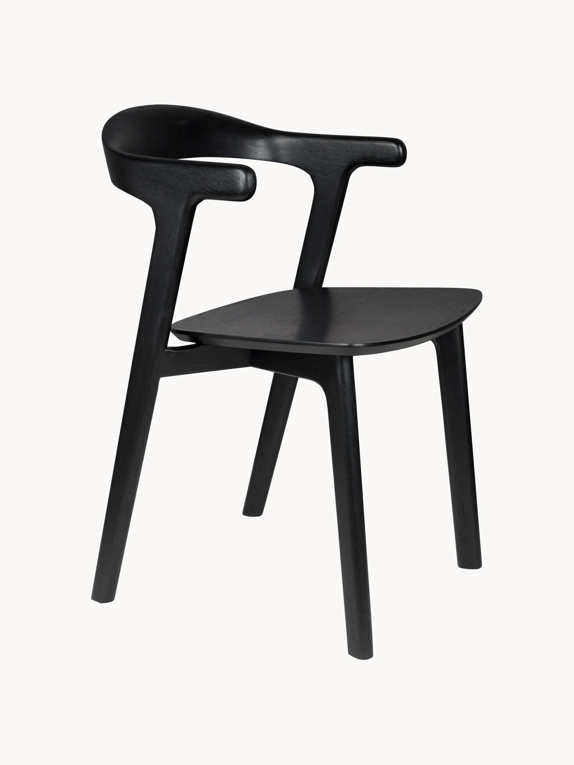 Houten armstoelen Northwood, 2-delig