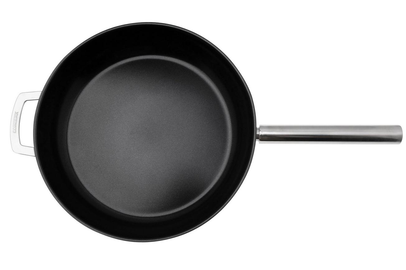 Combekk SUS-Y Pro 152132 Ceramic Recycled Stainless Steel, koekenpan, 32 cm
