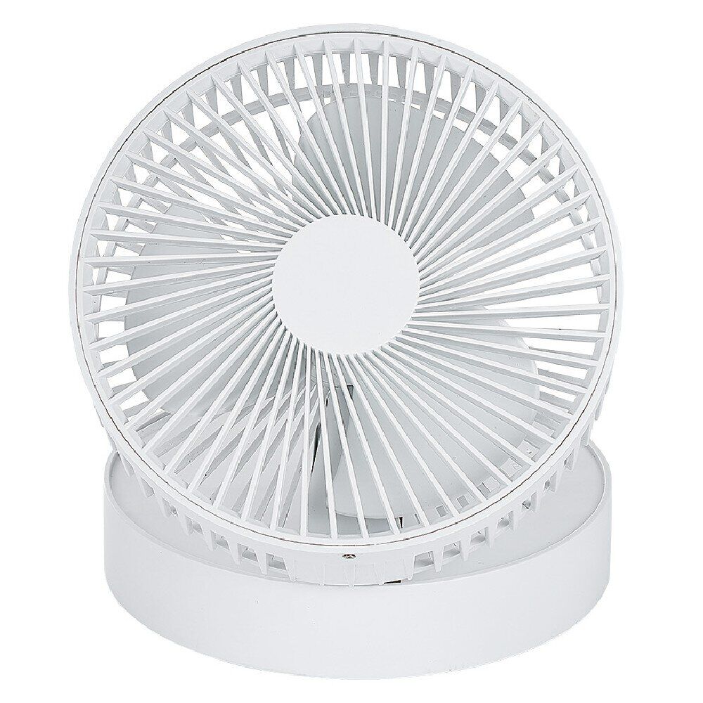 Ventilateur télescopique nomade blanc