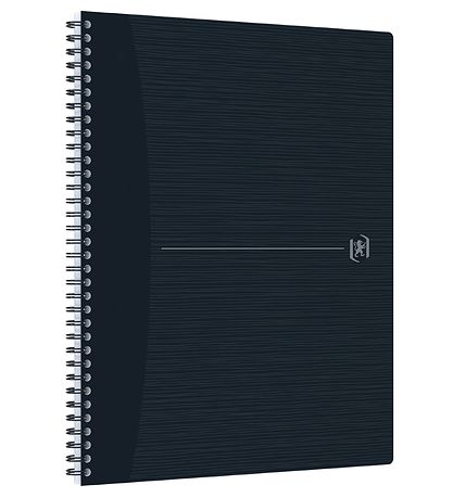 Oxford Notizbuch - Origins - Kariert - A4 + - Schwarz