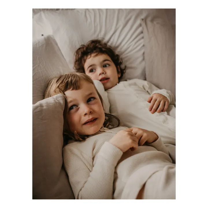 The Simple Folk Pyjama Coton Bio | Ecru