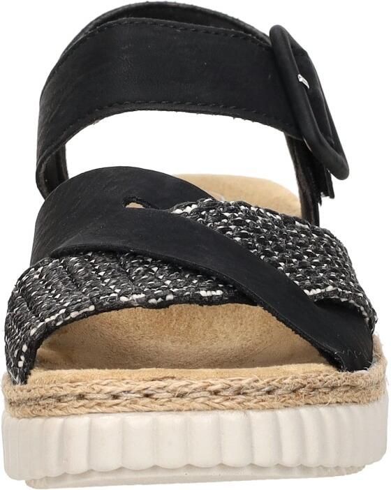 Rieker Sandalen met sleehak Sandalen