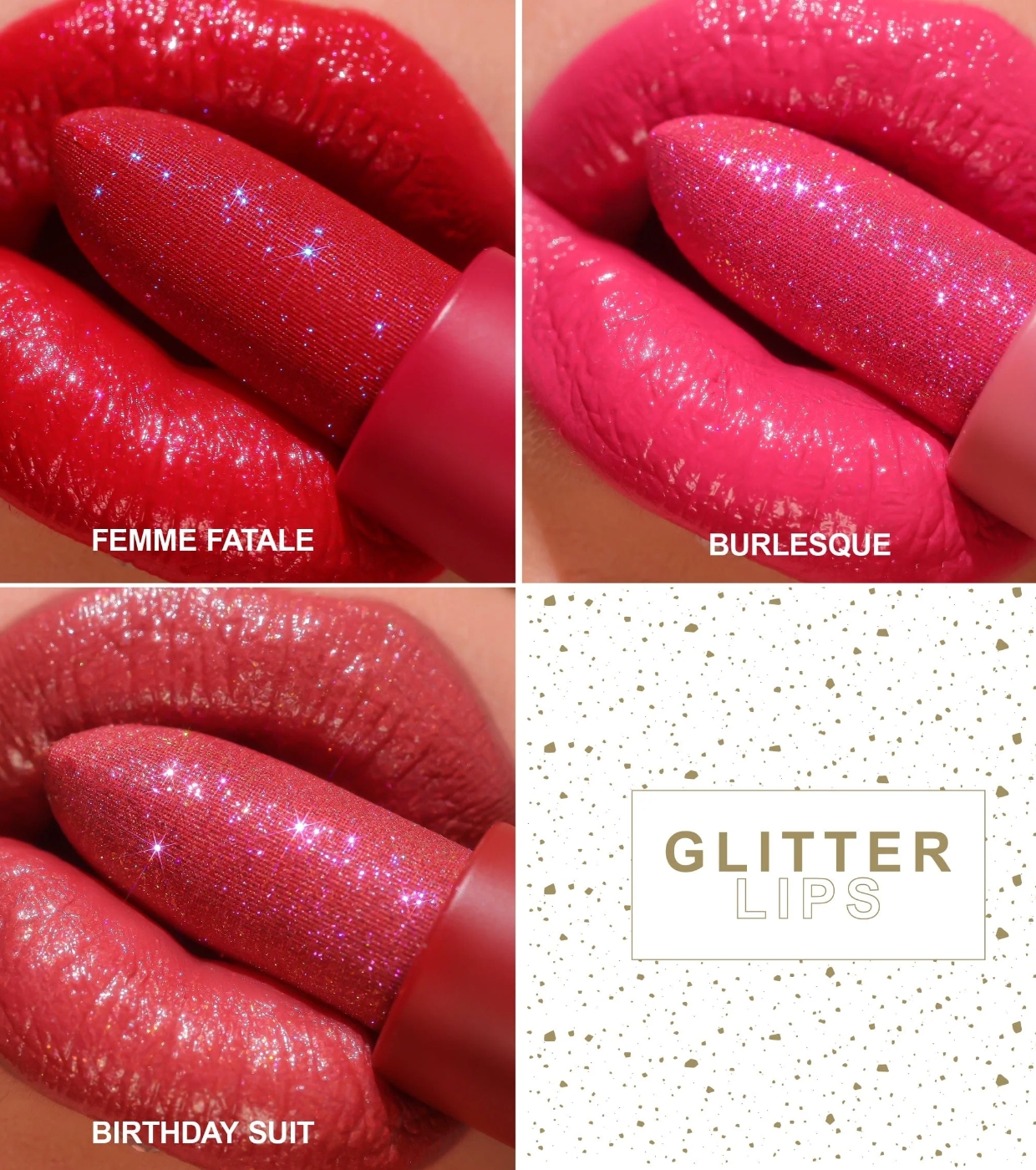 Technic Cosmetics - Batom Glitter - Burlesque