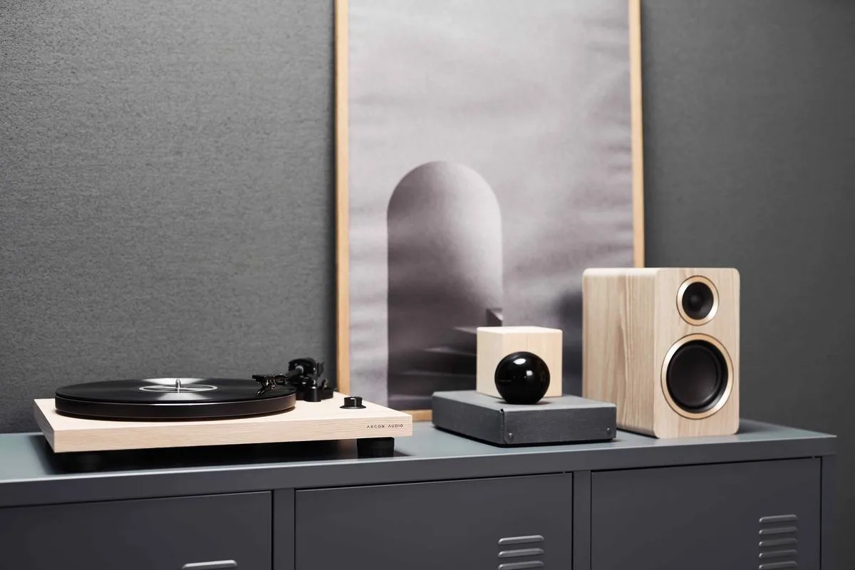 Argon Audio TT-3 Chêne clair Platines vinyle hi-fi
