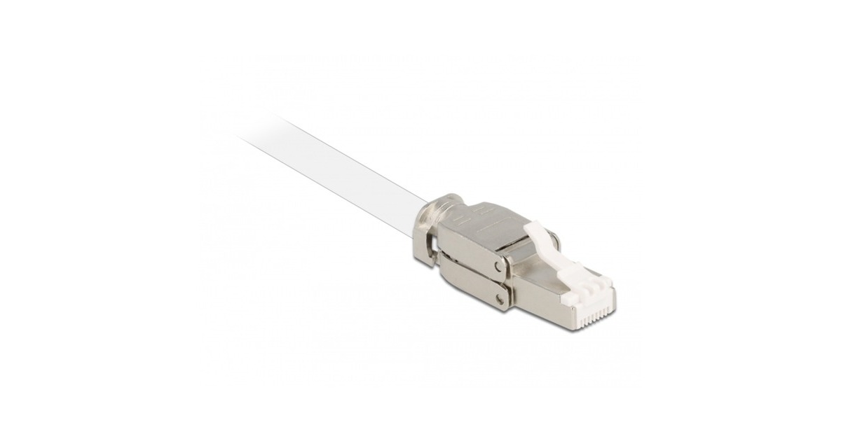 DeLOCKRJ45 Stekker Cat.6a STP toolfree