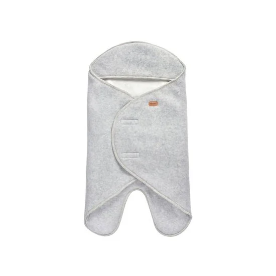 Babynomade® double polaire   Gris chiné        de               Béaba