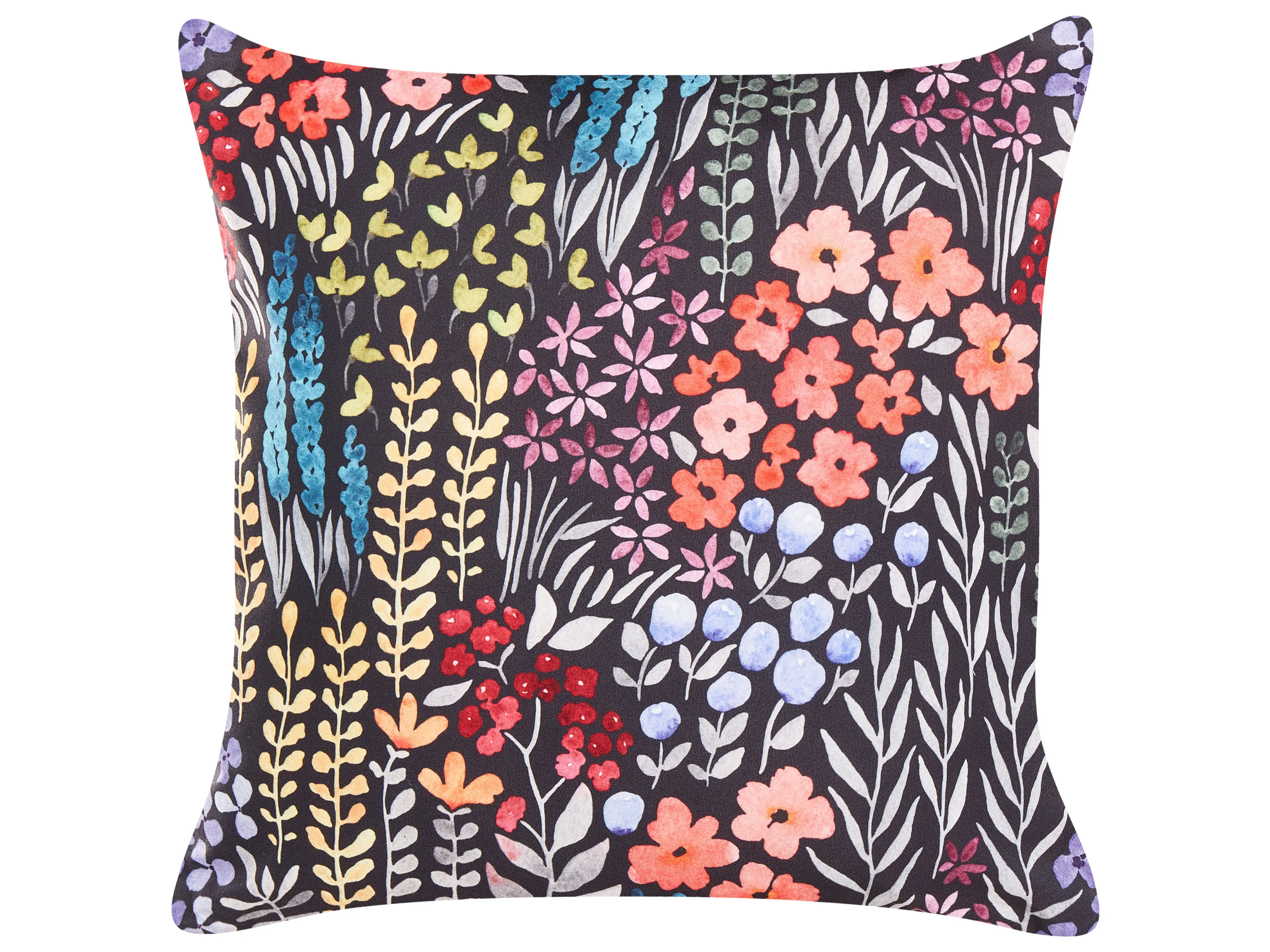 Set van 2 tuinkussens CASTELARO bloempatroon 45 x 45 cm Meerkleurig