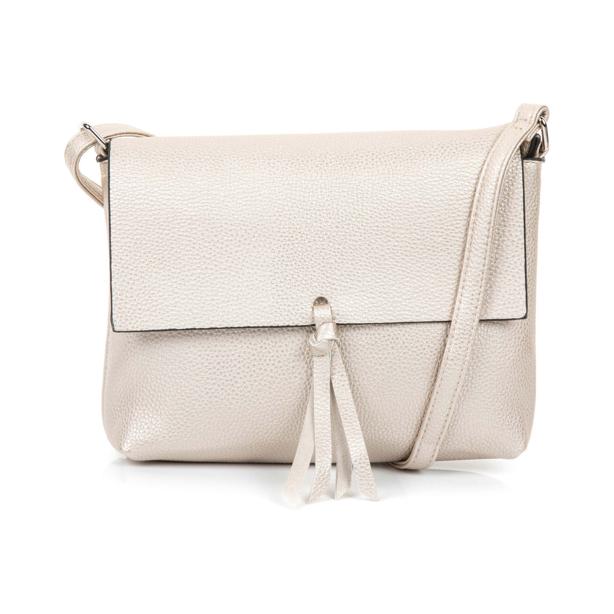 Sac bandoulière or