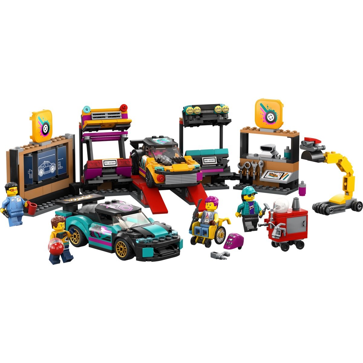 Le garage de customisation Lego City 60389