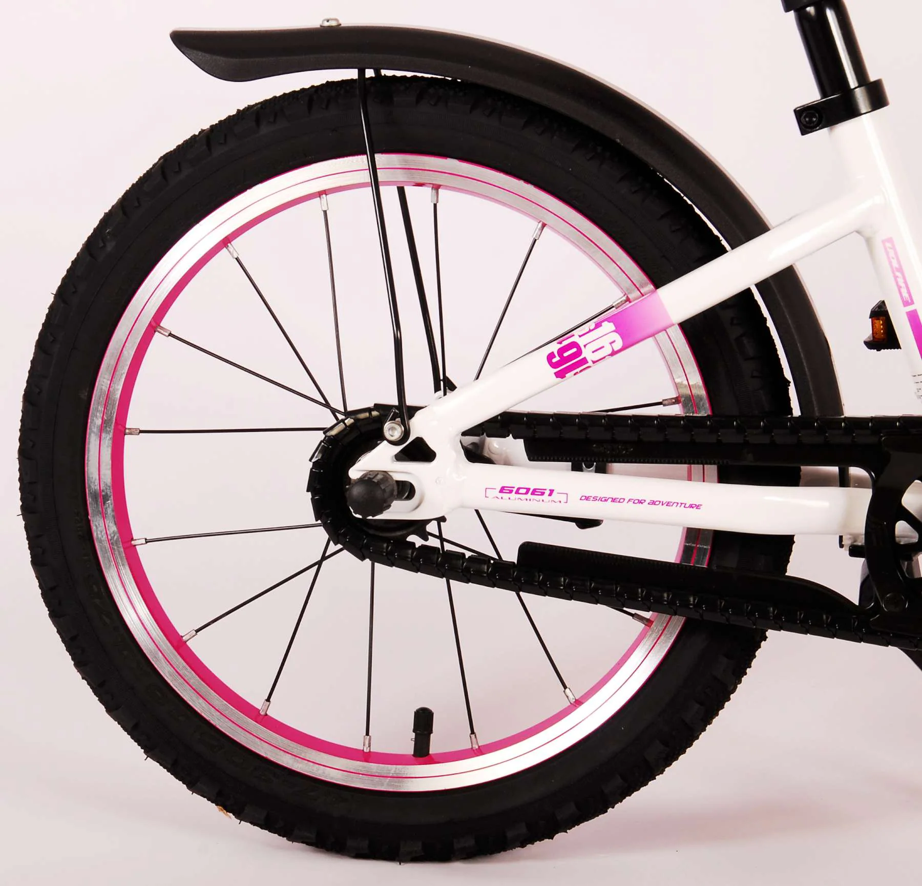 TPFSports Glamour Kinderfahrrad - Mädchen - 16 Zoll - Rücktritt + Handbremse - Perlmutt Mintgrün
