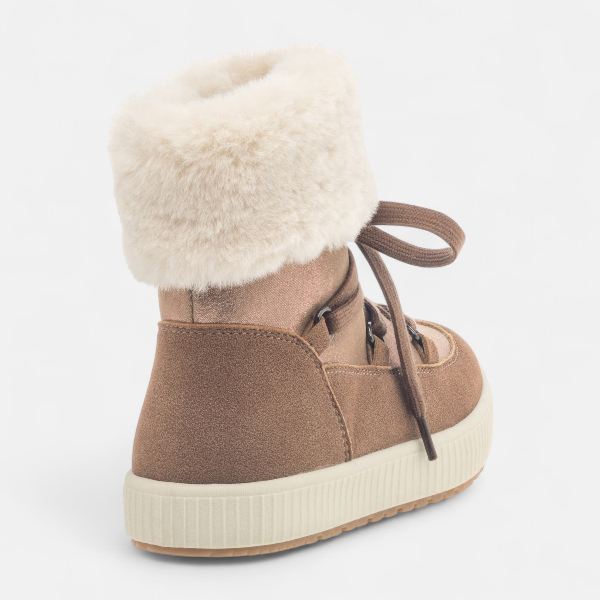Bottines Fille cognac