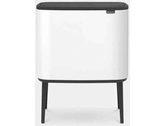 BRABANTIA - Poubelle Touch Bo Touch Bin, 36L - White 313509