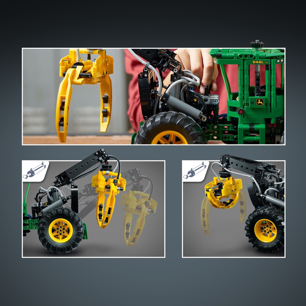 LEGO Technic 42157 John Deere 948L-II Skidder Fahrzeugset
