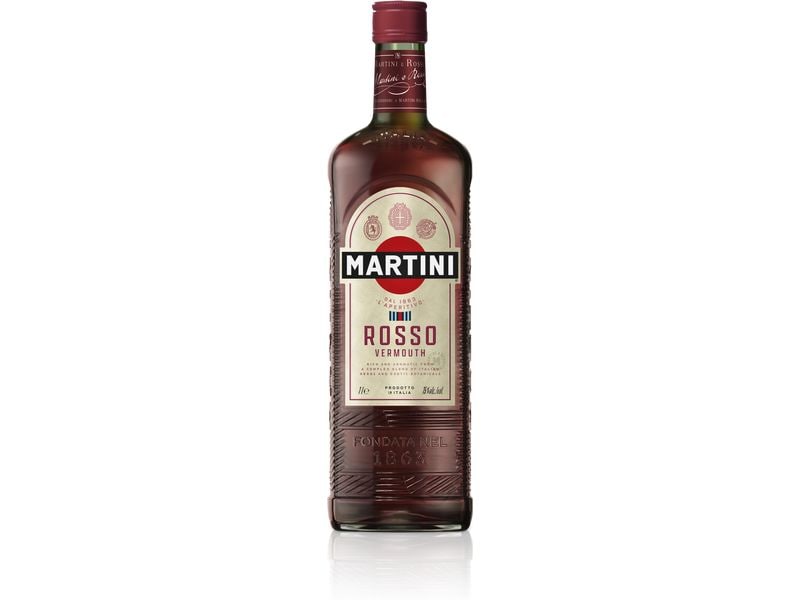 Martini Rosso 1 l Aromatischer Wermut aus Italien