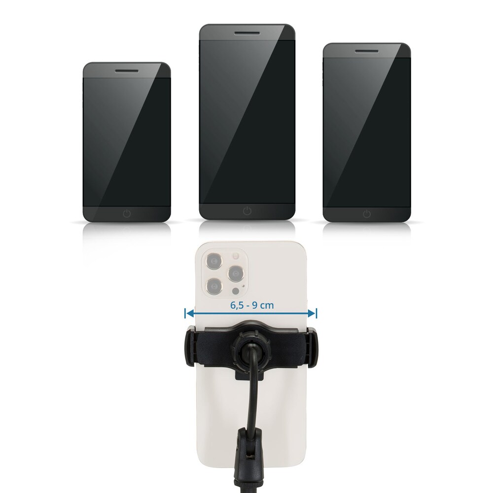 Handy & Tablet Halterung FLEXMOBI II Kunststoff hjh OFFICE