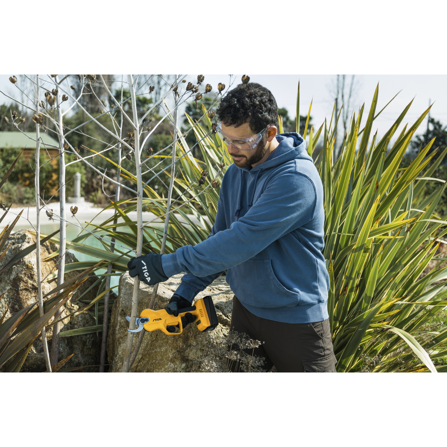 Stiga SC 100e kit Accu snoeischaar (1x 2,0Ah accu) - 20V