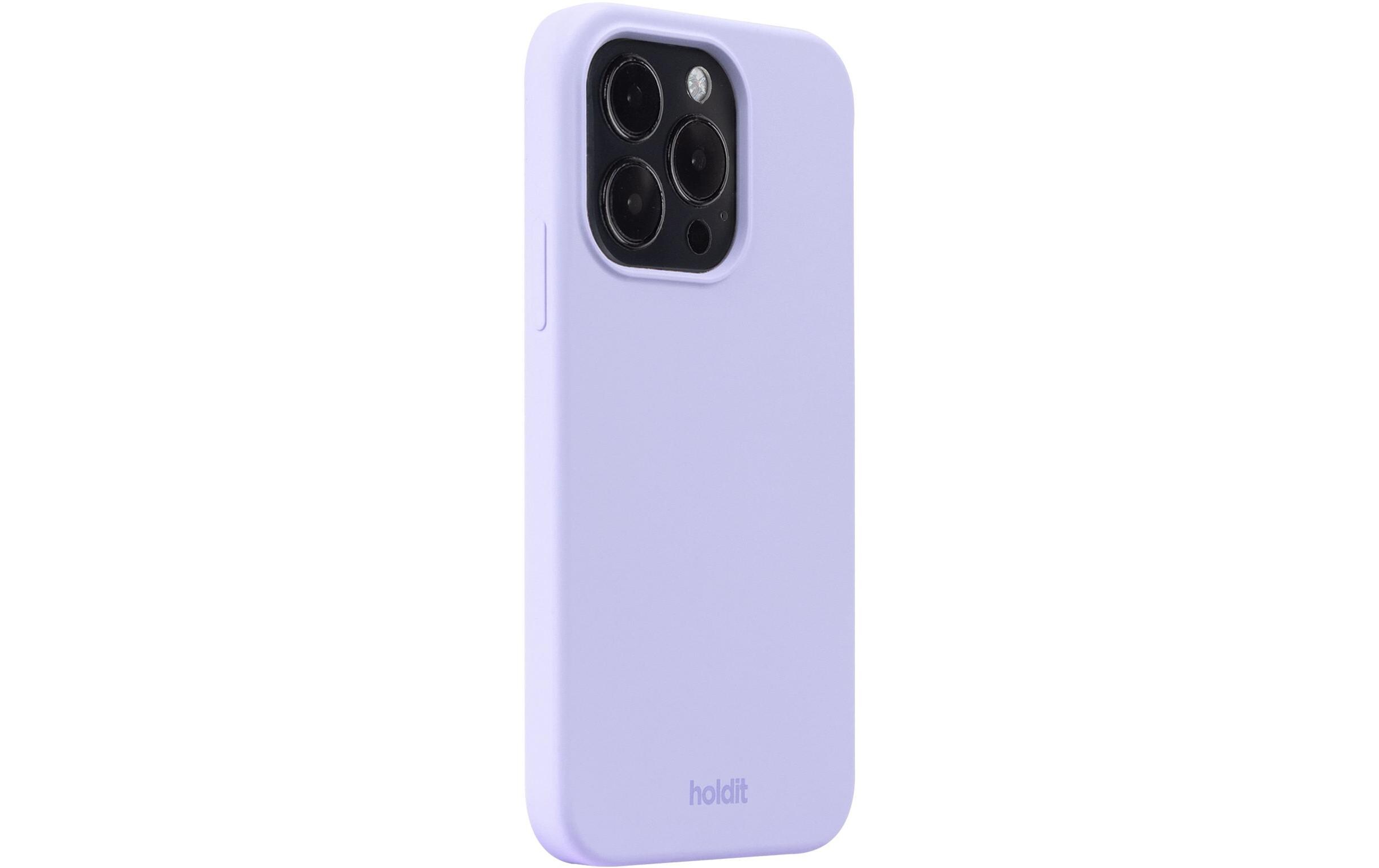 Back Cover Silicone iPhone 15 Pro LavendelModerne Handyhülle aus ultradünnem und griffigem Silikon für das Apple iPhone 15 Pro