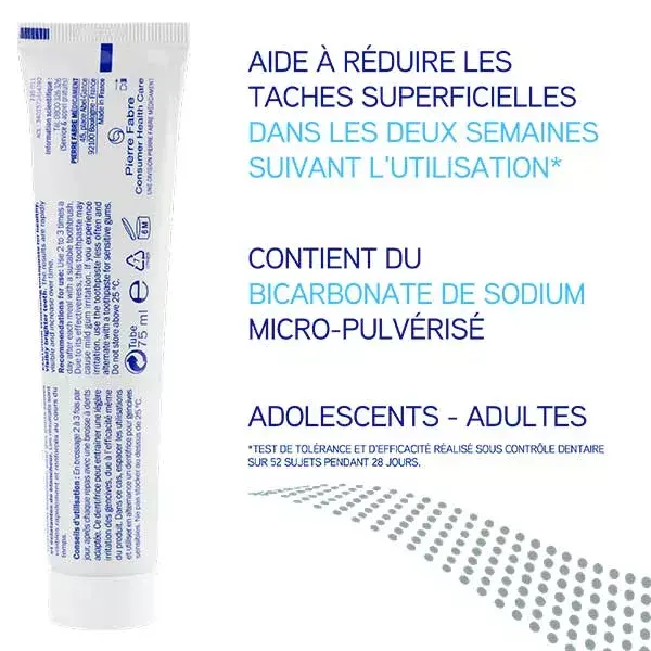 Pasta de dentes clareadora Elgydium 75ml