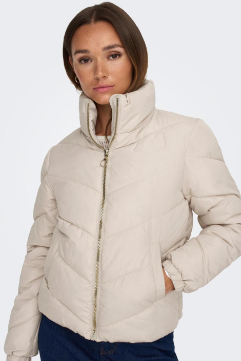 Jacqueline de Yong beige dames jas