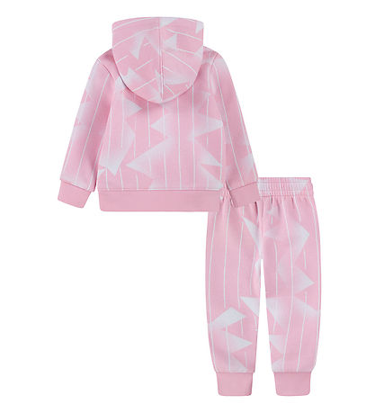 Jordan Sweatset - Medium+ Soft Pink m. Weiß