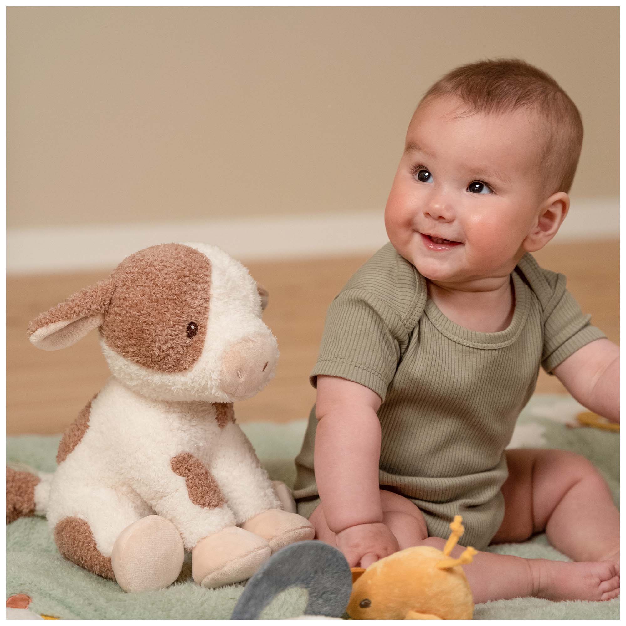 Little Dutch knuffel koe 25cm mint