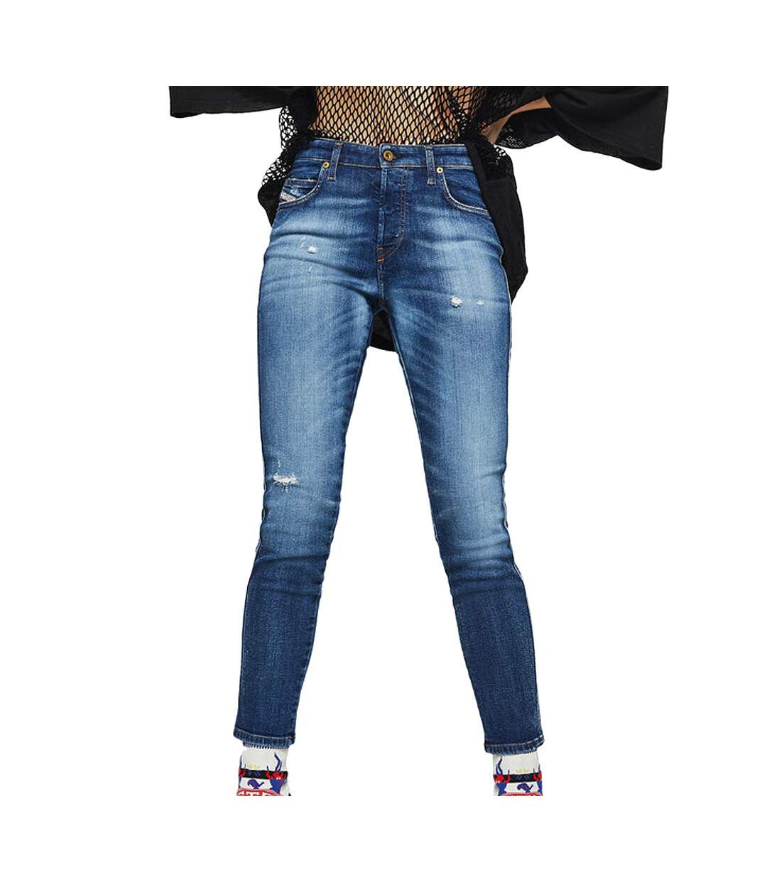 Jean Skinny Bleu denim Femme Diesel Babhila