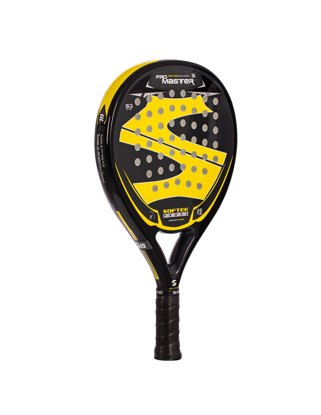Raquete de Padel Softee Pro Master Evolution Yell.