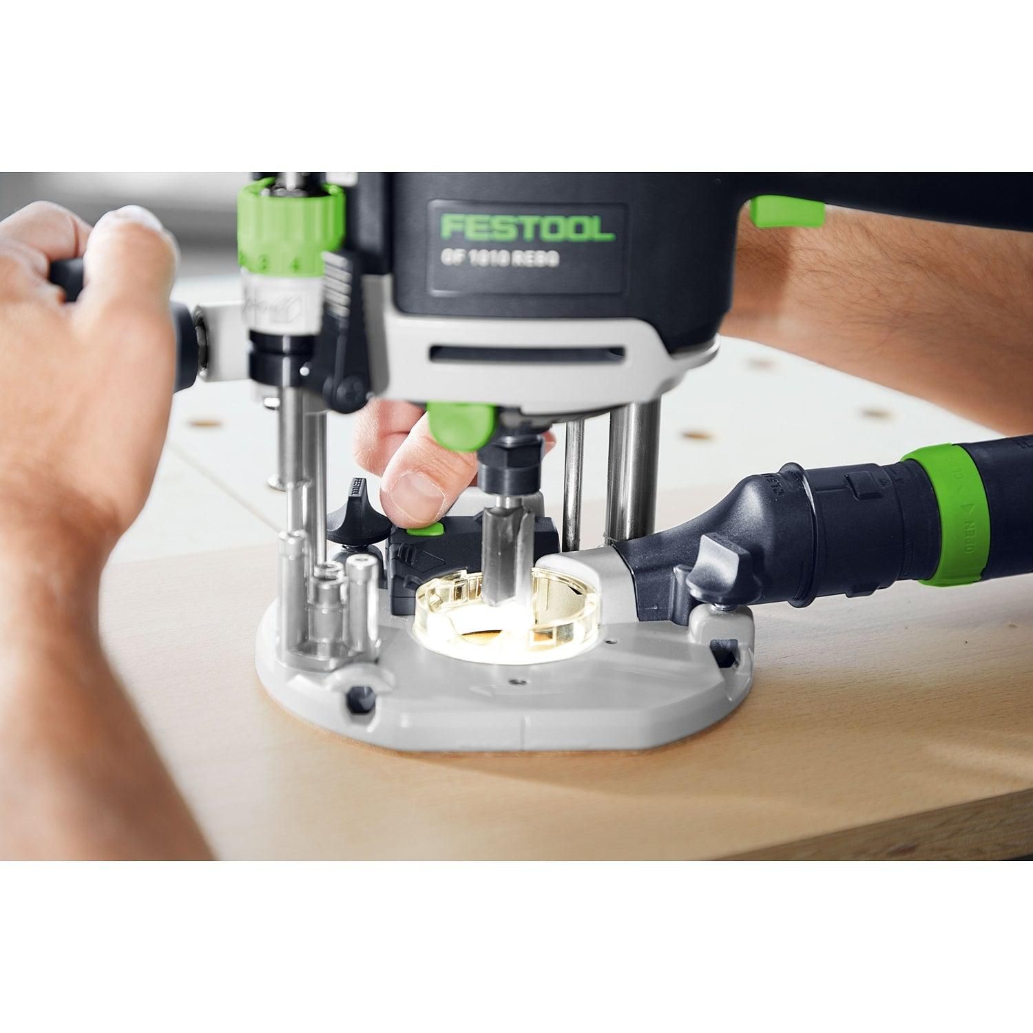 Festool OF 1010 REBQ-FS-Set Box Bovenfrees in Systainer met FS 800/2 Geleiderail - 578053