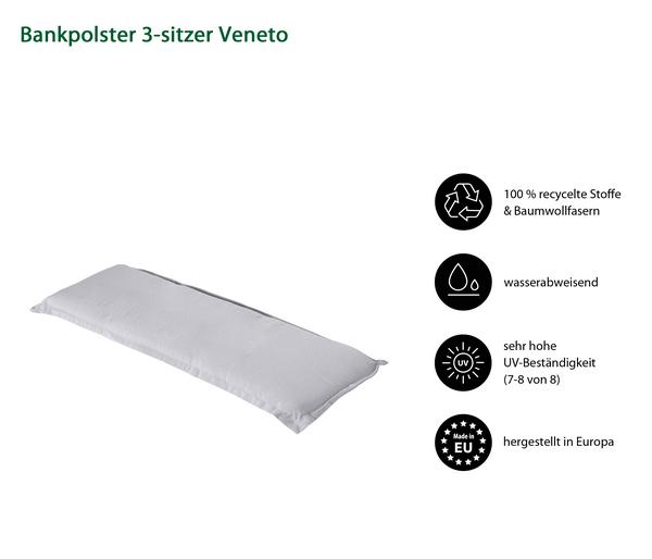 Dehner Bankauflage Veneto 3-Sitzer, ca.