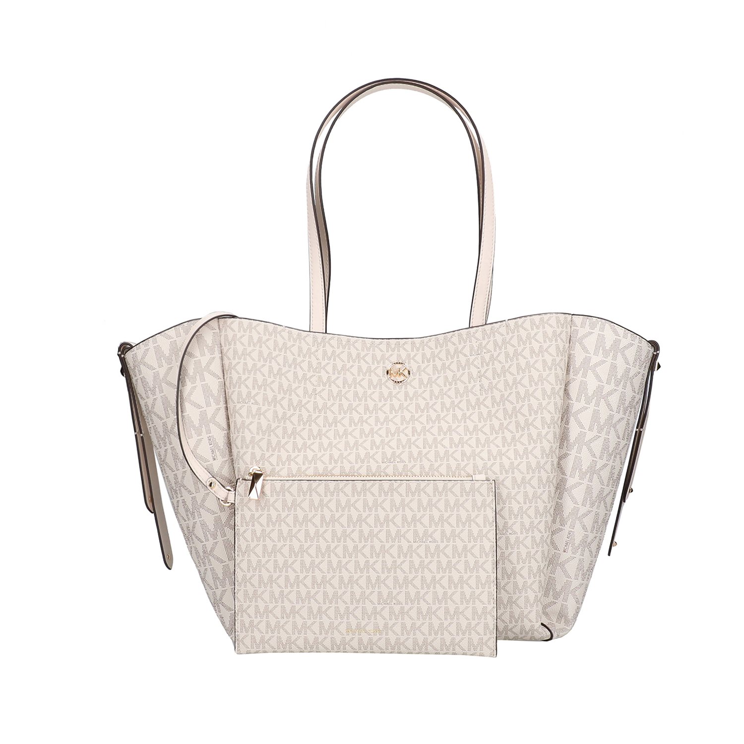 Michael Kors Freya Large Open Tote vanilla/cream