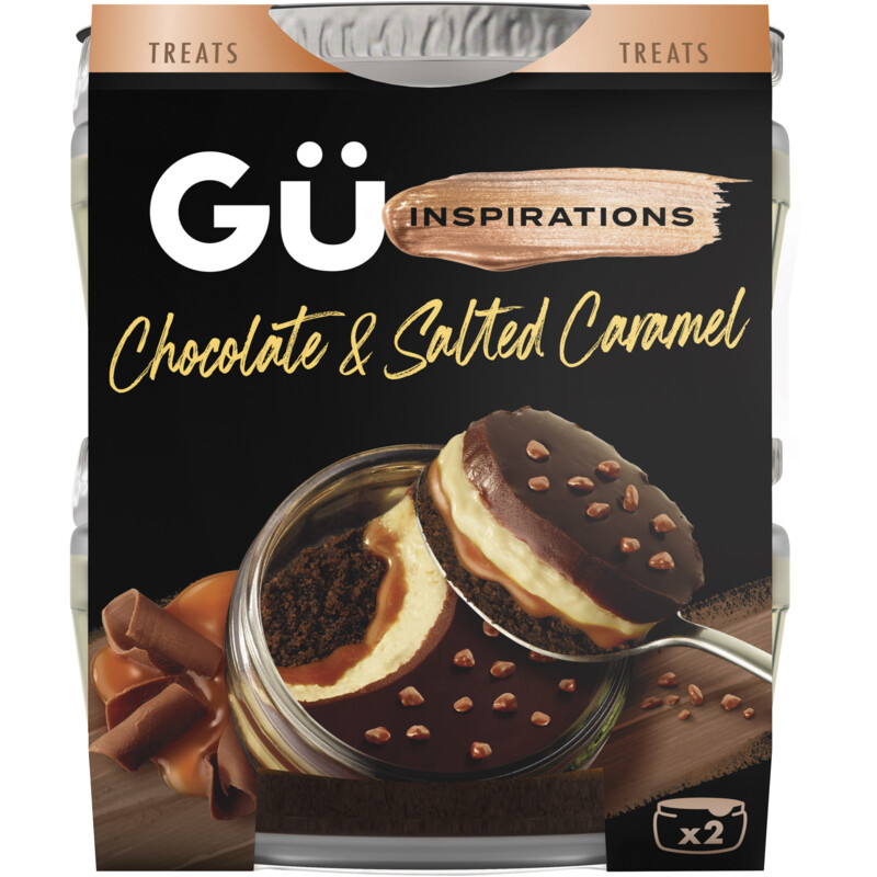 Gü Chocolate & salted caramel cheesecake