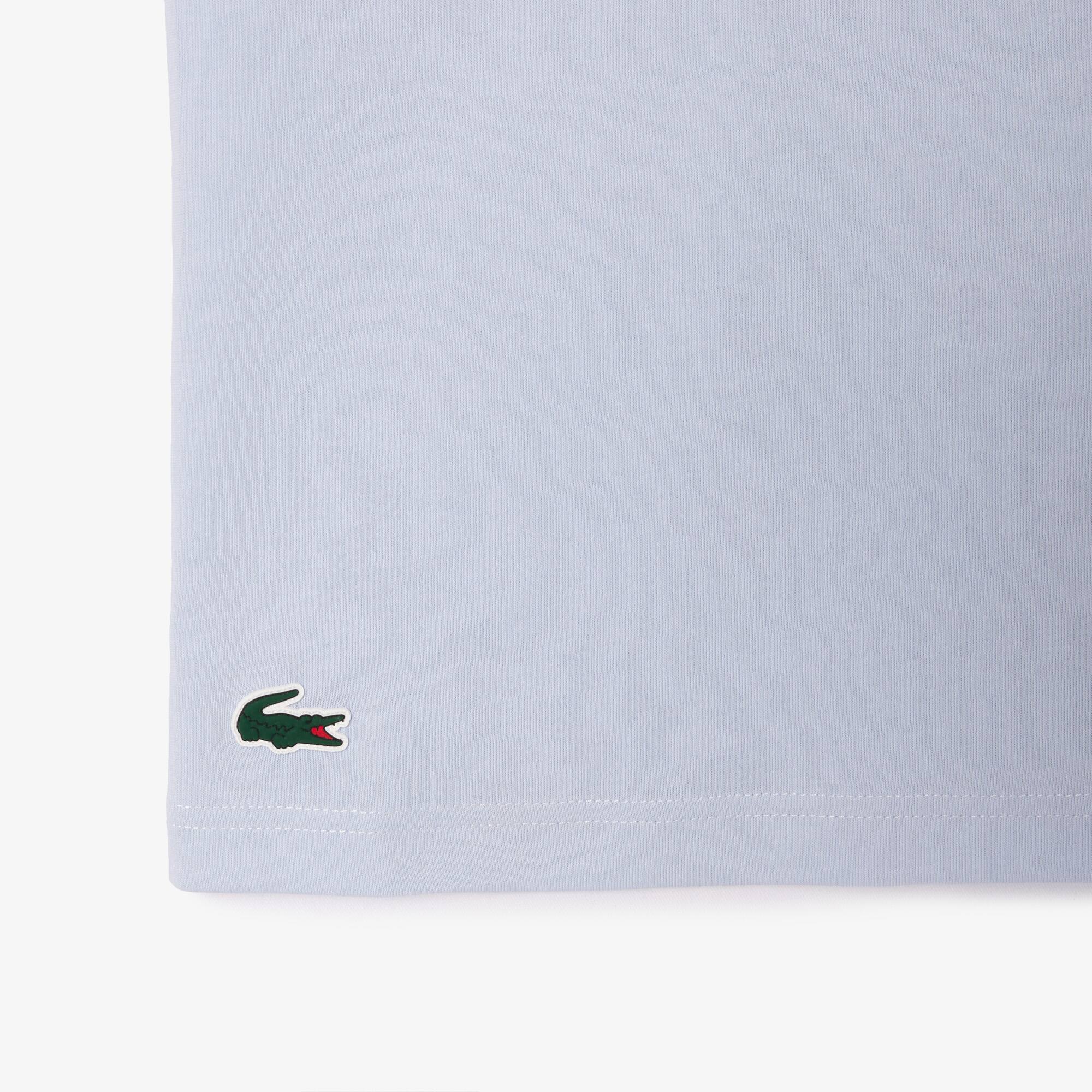 Ultra-Dry Sport T-Shirt mit Croc Aufdruck T-Shirts - Blau - Lacoste - Herren